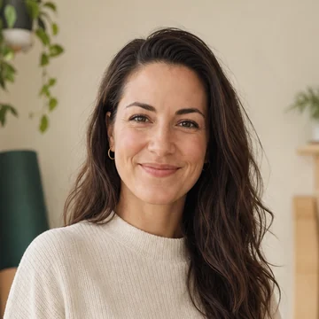 Occupational therapist in a welcoming private-practice studio